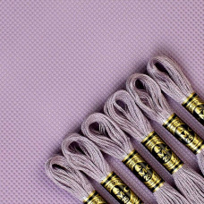 PC 3042 Канва пластикова 14 ct 21x28 см, лавандовий, Кольорова