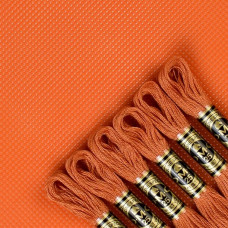 PC 922 Канва пластикова 14 ct 21x28 см, помаранчевий, Кольорова