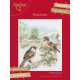 PCE0500 Anchor Набір для вишивки рахунковим хрестиком - Весняні горобці Spring Sparrow 8x11 см, Aida 18