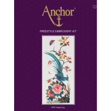 PE701 Anchor Набір для вишивки гладдю - Ван Тун Kwang Tung 38x20 см, рівномірка