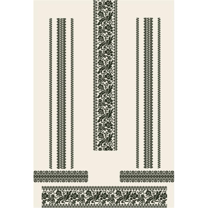 ПЛ082лМнннн Барвиста вишиванка Заготовка для вишивки - Сукня жіноча Сокальська сучасна р.42-54 льон, бежевий