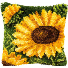 PN-0014176 Sunflowers (Соняшники). Подушка. Vervaco. Набір для вишивки в килимовій техніці