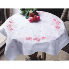 PN-0145973 Рожеві троянди. Набір для вишивки нитками. Vervaco