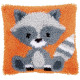 PN-0158088 Raccoon (Єнот). Подушка. Vervaco. Набір для вишивки в килимовій техніці