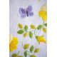 PN-0162071 Spring Flowers Tablecloth (Весняні) . Серветка. Vervaco. Набір для вишивання нитками