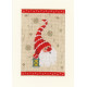 PN-0184428 Christmas  gnomes. Листівка. Vervaco. Набір для вишивки хрестом