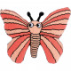 PN-0202669 Метелик. Подушка. Vervaco. Набір для вишивки нитками хрестиком по малюнку на тканині