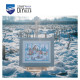 PN-0203507 Вечірка з гномами, 29х21 см. Vervaco. Набір для вишивки хрестиком на Aida 14