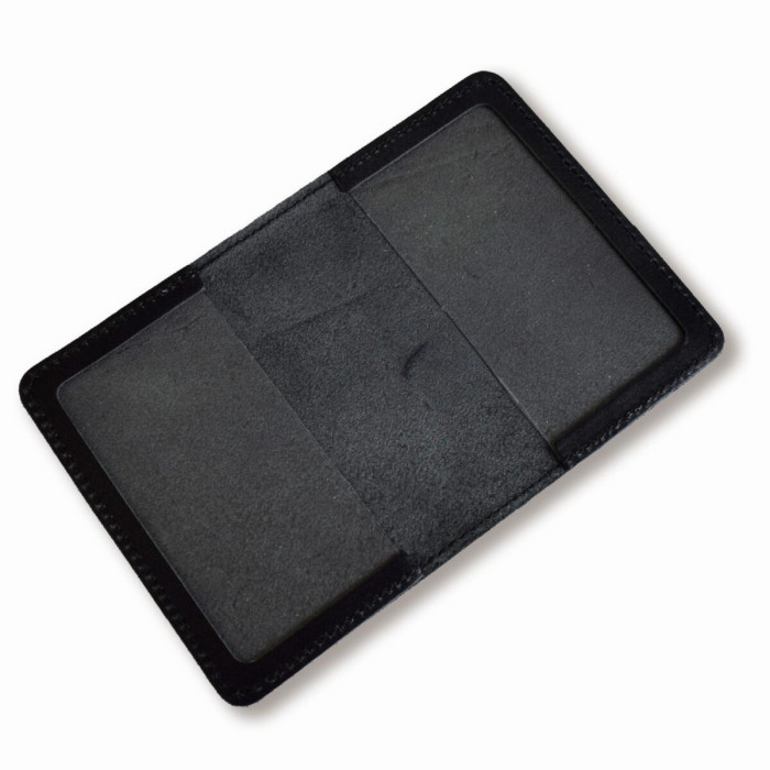 POG1BB Babylon Обкладинка для посвідчення офіцера з Гербом 9x12,5 см чорна, червоне тиснення, шкіра