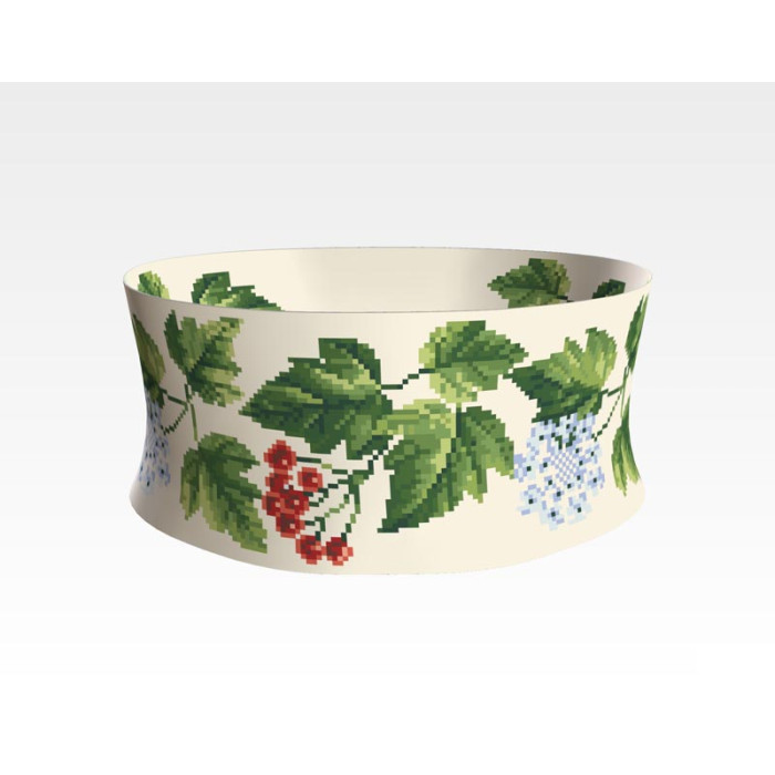 ПС016кМнннн Пояс жіночий, атлас-коттон, бежевий. Барвиста вишиванка. Заготовка для вишивки бісером