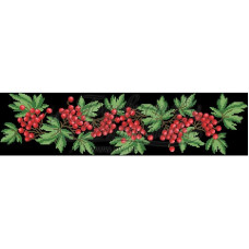 ПС057шЧнннн Барвиста вишиванка Заготовка для вишивки - Пояс жіночий Сокальська. Ніжність р.42-54 шовк, чорний