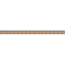 ПС080шМнннн Барвиста вишиванка Заготовка для вишивки - Пояс жіночий Троянди монохром р.42-54 шовк, бежевий