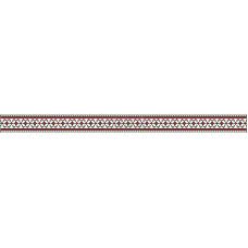 ПС113пБнннн Барвиста вишиванка Заготовка для вишивки - Пояс жіночий Західне Поділля р.42-54 габардин, білий