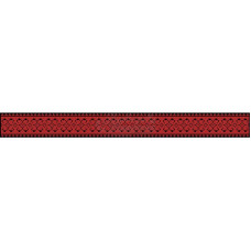 ПС113шЧнннн Барвиста вишиванка Заготовка для вишивки - Пояс жіночий Борщівські візерунки р.42-54 шовк, чорний