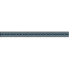 ПС138лЧнннн Барвиста вишиванка Заготовка для вишивки - Пояс жіночий На долю р.42-54 льон, чорний