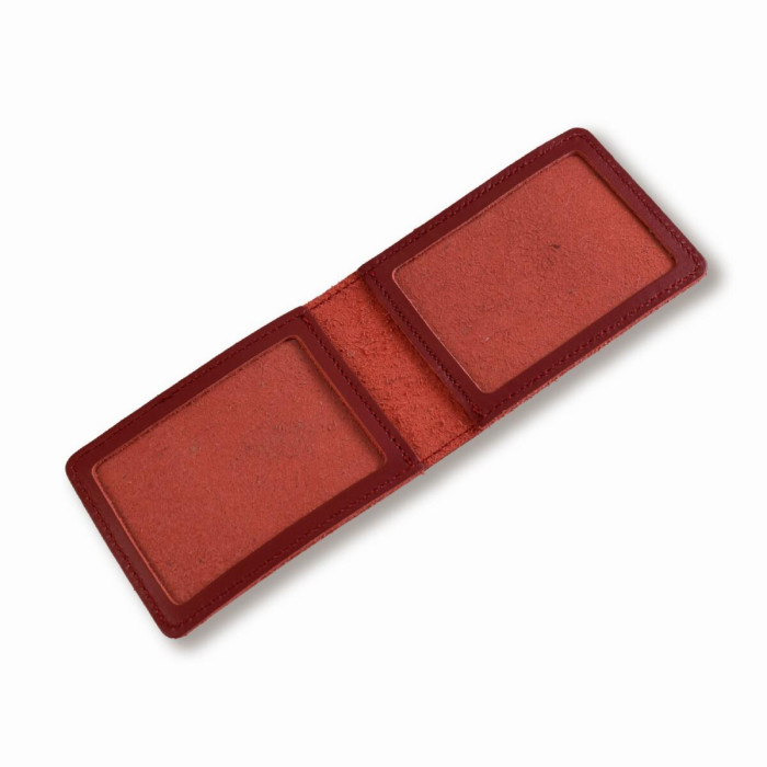 PSA2CC Babylon Обкладинка для посвідчення адвоката 11x7,5 см, шкіра (червона, срібне тиснення)
