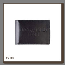 PV1EE Babylon Обкладинка для водійського посвідчення стандарт 10x7,5 см чорна, чисте тиснення, шкіра