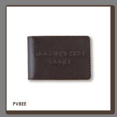 PV8EE Babylon Обкладинка для водійського посвідчення стандарт 10x7,5 см темно-коричнева, чисте тиснення, шкіра