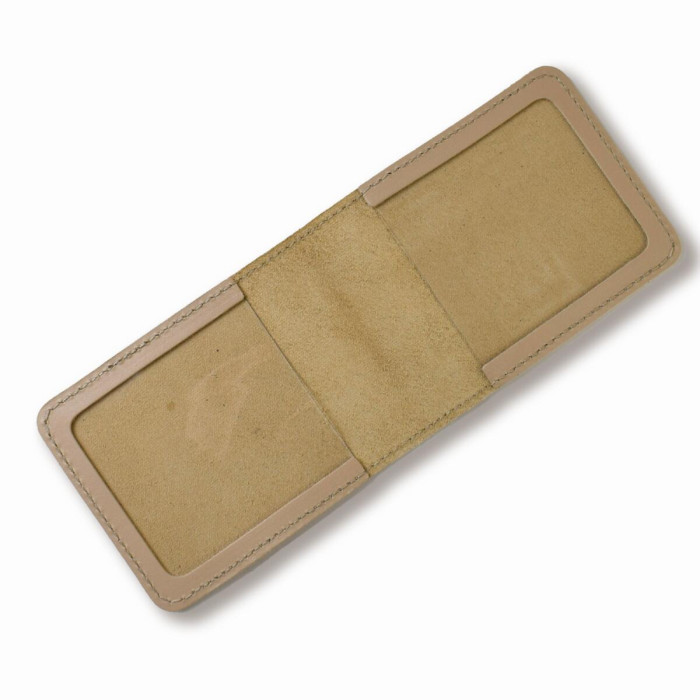 PYBD11CC Babylon Обкладинка для посвідчення УБД з гербом 11x8,5 см бежева, срібне тиснення, шкіра