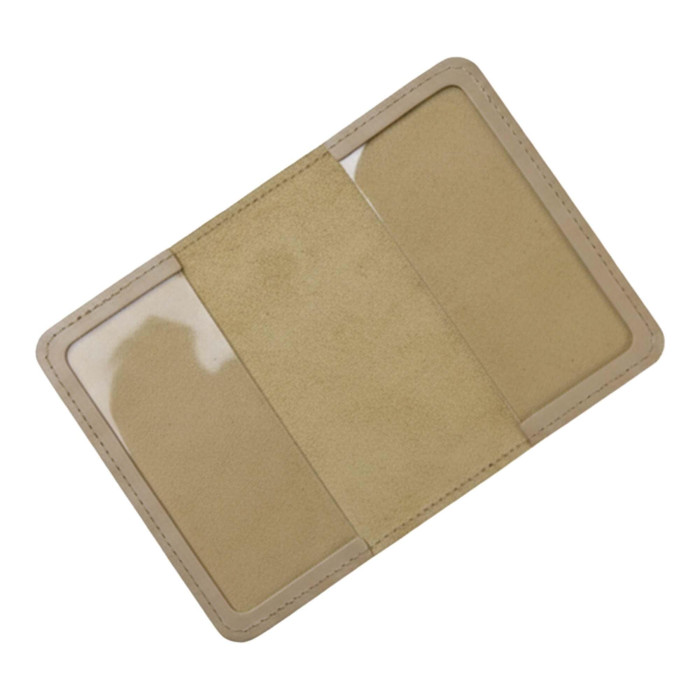 PYY11CC Babylon Обкладинка для паспорта Україна з великим Гербом 10x14 см бежева, срібне тиснення, шкіра