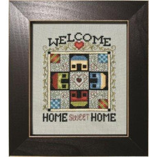 QLS007 Stoney Creek Паперова схема для вишивки рахунковим хрестиком - Quilted With Love - Welcome