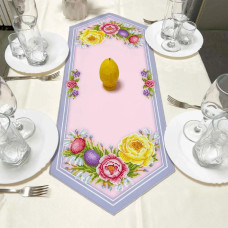 Ранер_150 Virena Заготовка для вишивки бісером - Ранер 28x72 см (габардин)