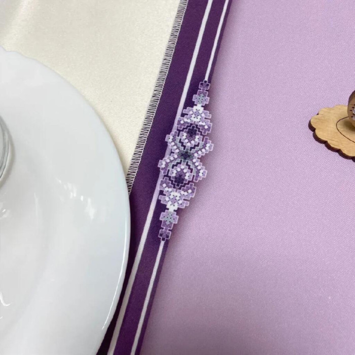 Ранер_243 Virena Заготовка для вишивки бісером - Ранер великий 28x142 см (габардин)