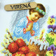 РКМ_070 Virena Заготовка для вишивки бісером - Великодній рушник на кошик дитячий 22x30 см (габардин)
