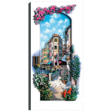 РТ150167 Італійські пейзажі. Венеція. Папертоль. Картина з паперу