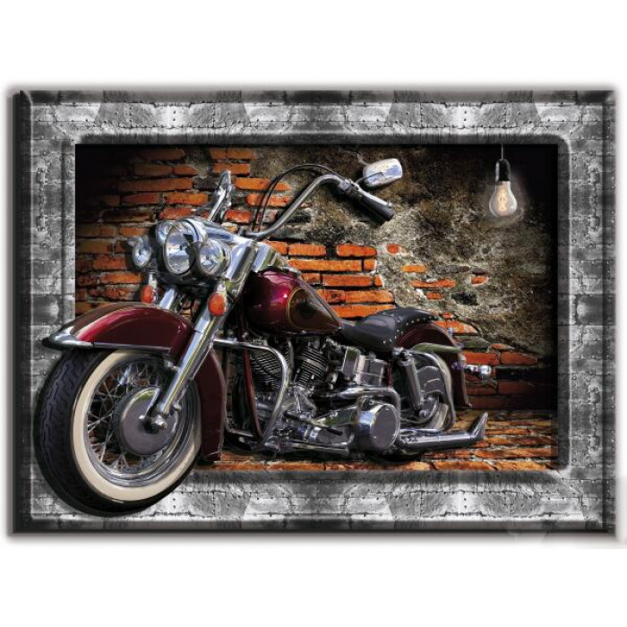 РТ150224 Мрія Harley Davidson. Папертоль. Набір картини з паперу