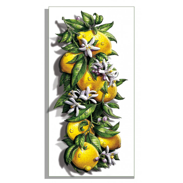 РТ150265 Соковиті лимони. Папертоль. Набір картини з паперу