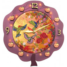 РТ6515 Годинник Райські птахи. Нова Слобода. Набори для креативного рукоділля(Знятий з виробництва)
