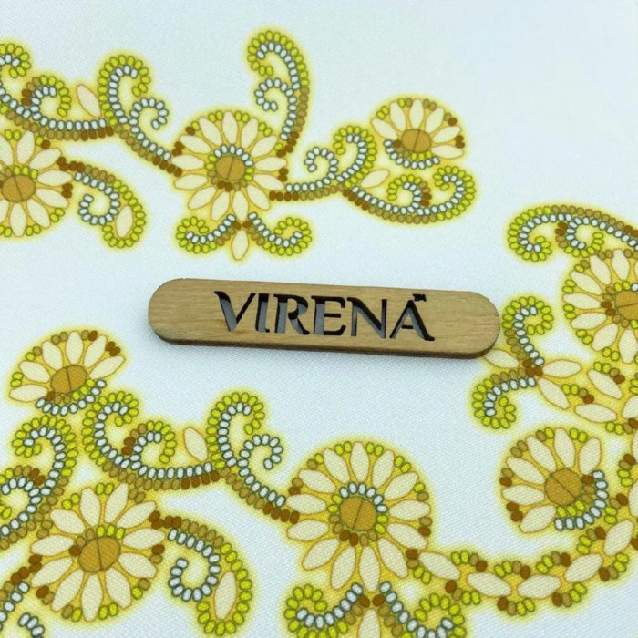 РВВ_068 Virena Заготовка для вишивки бісером та бусинами - Рушник весільний великий в золоті 35x190 см (схема на габардині) РВВ_068 Virena Заготовка для вишивки бісером та бусинами - Рушник весільний великий в золоті 35x190 см (схема на габардині)