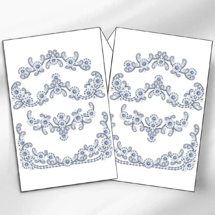 РВВ_070 Virena Заготовка для вишивки бісером та бусинами - Рушник весільний великий в сріблі 35x190 см (схема на габардині) РВВ_070 Virena Заготовка для вишивки бісером та бусинами - Рушник весільний великий в сріблі 35x190 см (схема на габардині)