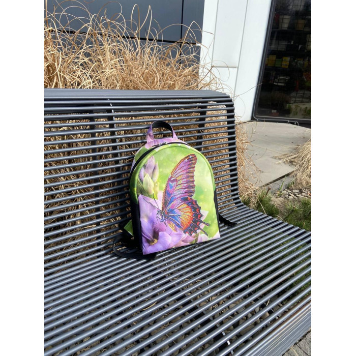 Рюкзак_801 Virena Заготовка для вишивки бісером - Рюкзак Метелик, 24x30x8 см