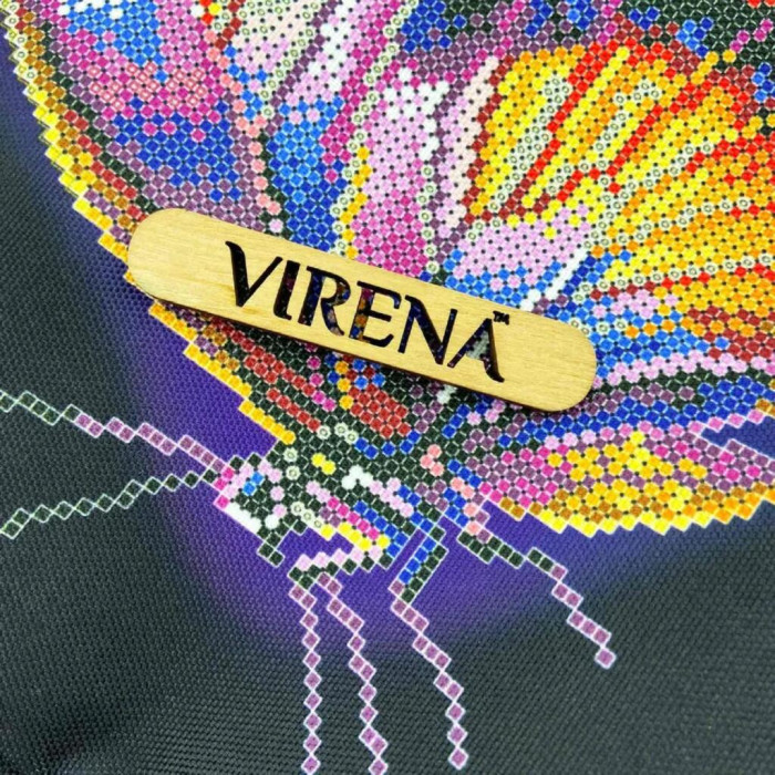 Рюкзак_805 Virena Заготовка для вишивки бісером - Рюкзак Метелик, 24x30x8 см