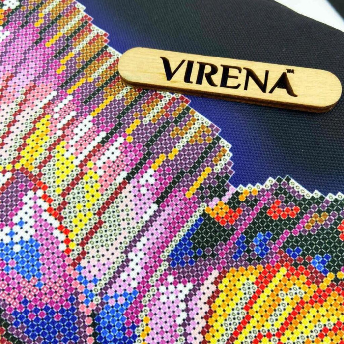 Рюкзак_805 Virena Заготовка для вишивки бісером - Рюкзак Метелик, 24x30x8 см