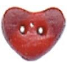 SB002 Stoney Creek Ґудзик Button - Heart, Two-Toned