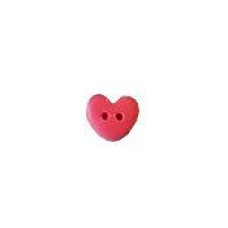 SB005FHS Button (ґудзик) - Fuchsia Heart, Small Stoney Creek