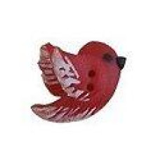 SB007RF Button (ґудзик) - Right-Facing Red Bird - Stoney Creek
