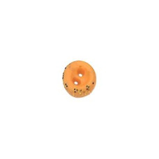 SB027OGXXS Button (ґудзик) - Orange Glitter Simple, Extra Extra Small Stoney Creek