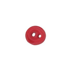 SB027RDXS Button (ґудзик) - Red Simple, Extra Small - Stoney Creek