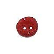 SB027RGXXS Button (ґудзик) - Red Glitter Simple, Extra Extra Small - Stoney Creek