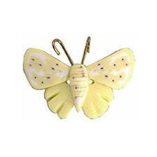 SB039 Button (ґудзик) - Speckled Yellow Butterfly - Stoney Creek