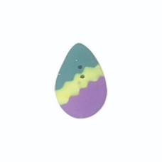 SB054 Button (ґудзик) - Diagonal Squiggle Egg Stoney Creek