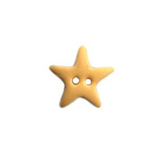 SB060GDSM Button (ґудзик) - Gold Star, Small/Medium Stoney Creek