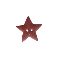 SB060RYS Button (ґудзик) - Rusty Star, Small - Stoney Creek
