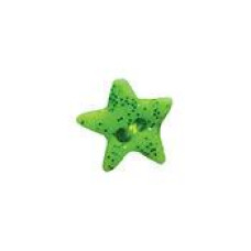 SB064GRS Button (ґудзик) - Green Glitter Star, Small Stoney Creek