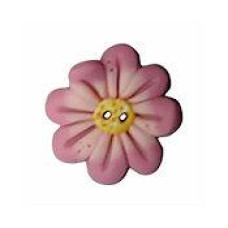 SB089 Button (ґудзик) - Pink Blossom Stoney Creek