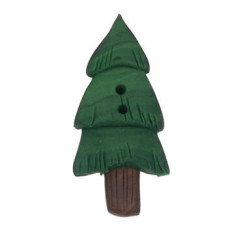 SB132L Button (ґудзик) - Pine Tree, Large Stoney Creek